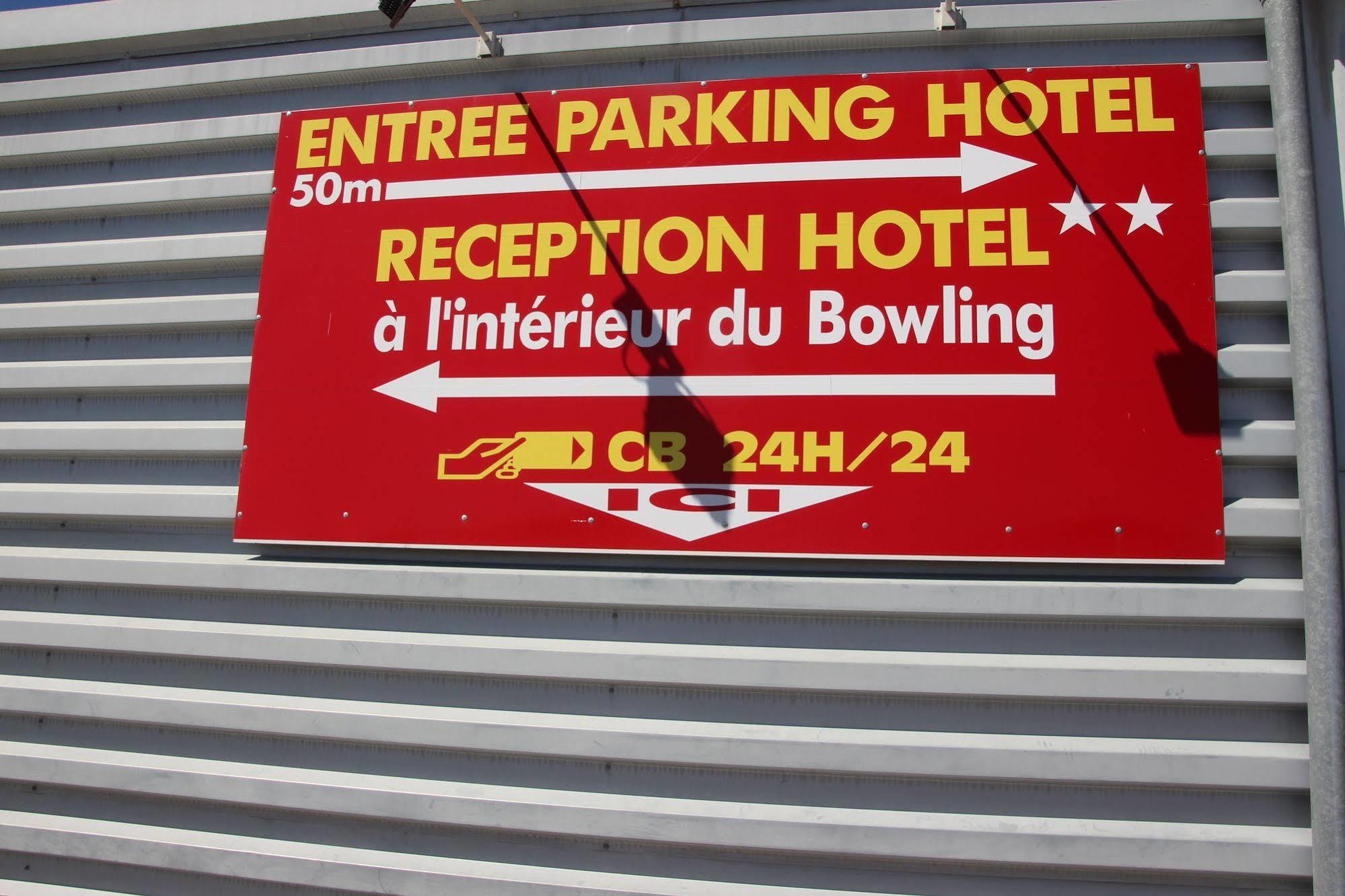 Cit'Hotel Restaurant Du Bowling De Millau Eksteriør billede